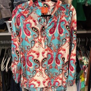 Tracy Negoshian Vibrant Multicolor Dress